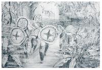 Untitled (Abstract Elephants)