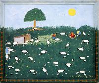 Lambing in the Field