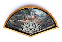 Untitled (Painted French Fan)