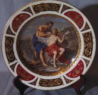 Daedalus and Icarus Cabinet Plate