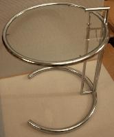 Chrome and Glass Table
