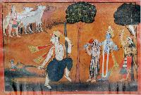 Balarama Diverting the Course of the Jamuna
