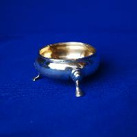 English silver Salt dish