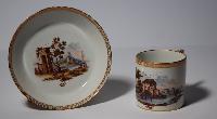 Meissen Porcelain Cup and Saucer