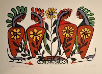 Four Women with Flower Pipes