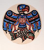 Kwagiulth Eagle and Salmon