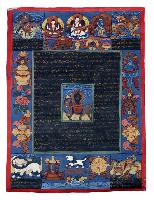 Tibetan Tanka, Revealed Text