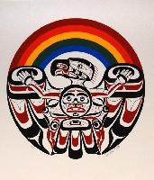 Untitled (Eagle and Rainbow)