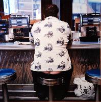 Canadian Winter Pattern, On Ronnies Shirt