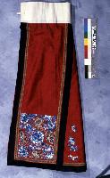 Chinese Pleated Panel Skirt