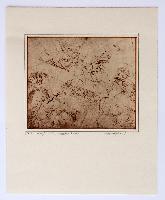 Christ and the Way of the Cross; A Contemporary copy of a 16th c. Italian engraving