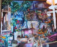 Untitled (Courtyard Scene)