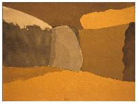 Untitled (Collaged Abstract Scene)