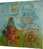 Untitled (Calligraphic Forms in Landscape)