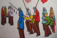 Untitled (figures in procession)