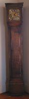 30 Hour Brass Dial Oak Case Clock