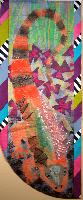Untitled (Banner with Iguana)