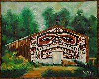 Long House at Alert Bay