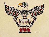 Eagle and Wild Woman (limited edition print)