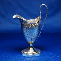 English Silver Creamer