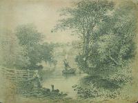 Country Scene with Boat