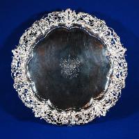 English Silver Salver