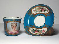 Sevres Louis XVI Tea Cup and Saucer