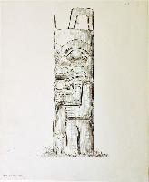 Bear Eating Man- House Frontal Detail
