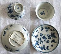 Small Floral Teacup and Saucer