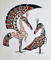 Kwaguith Herons Mother and Child