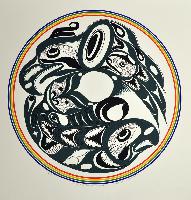 Eagle and Ditidaht Salmon