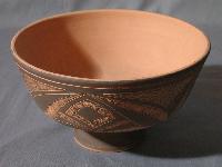 Untitled (Bowl with Aloe Design)