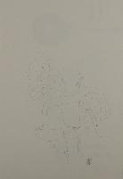 Untitled (Killer Whale Sketch)