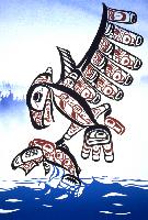 Tsimshian Eagle And Sockeye