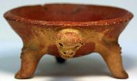 Untitled (Bosque Red on Buff Bowl)