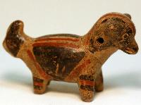 Untitled (Dog Effigy Ocarina)