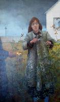 Untitled (Woman Cutting Rose)