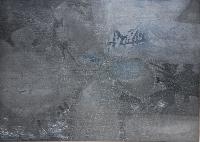 Benign and Hostile/Mezzotint Plate