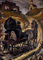 Untitled (Children on Horse Buggy)