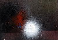Untitled (White Dot Over Black)