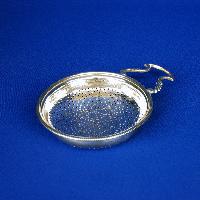 English Silver Lemon Strainer