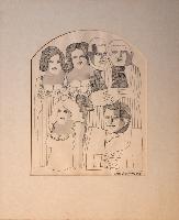Untitled (Three Women, Three Men) Alcove Series