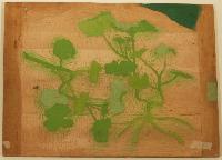 Untitled (Geranium Wood Block)