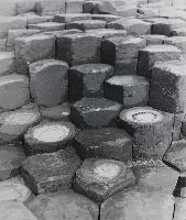 Giant's Causeway with Salt in Column Tops - Northern Ireland