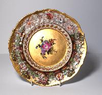 Capodimonte Gold Plate