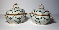 Pair of Derby Lidded Tureens