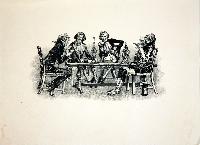 Untitled (Four Men at a Table)
