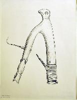 Bird and Human Halibut Hook
