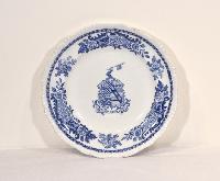 Blue and White Copeland Armorial Plate