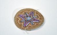 Bark and Porcupine Quill Medallion